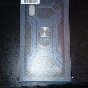 Blue Iphone X Max Military Case